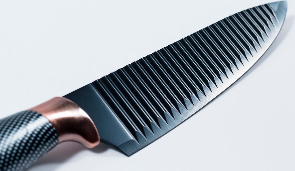 6tlg. Messerblockset KING® CARBON DESIGN Edelstahl Produktbild 3