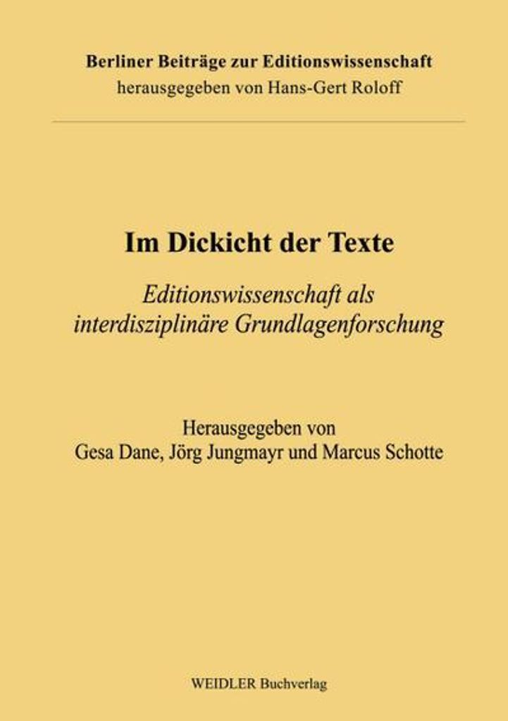 Im Dickicht der Texte
