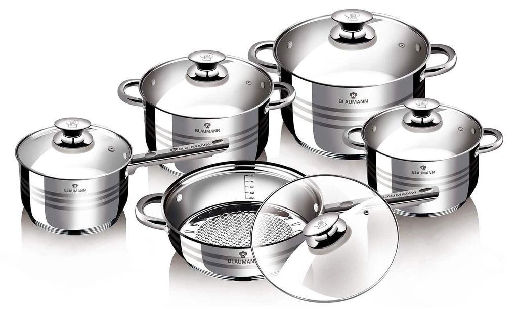 BLAUMANN Sada nádobí nerez 10 ks Jumbo Gourmet line BL-1637 Obrázok produktu 