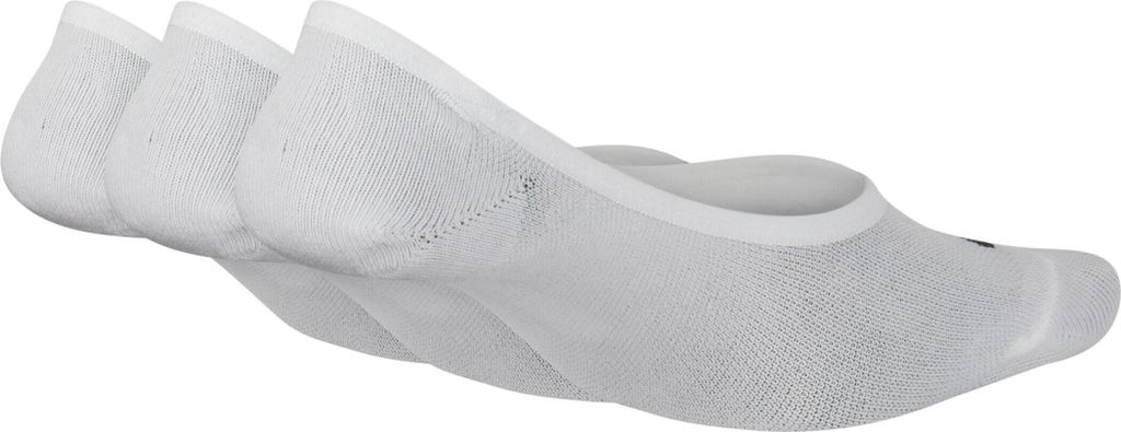 Nike Lightweight, Niewidoczne skarpetki, Czarny, Biały, Zdjęcie produktu 