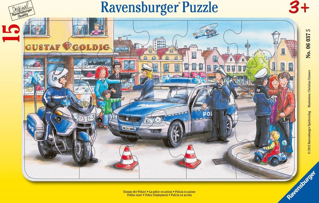 Einsatz der Polizei Ravensburger 06037