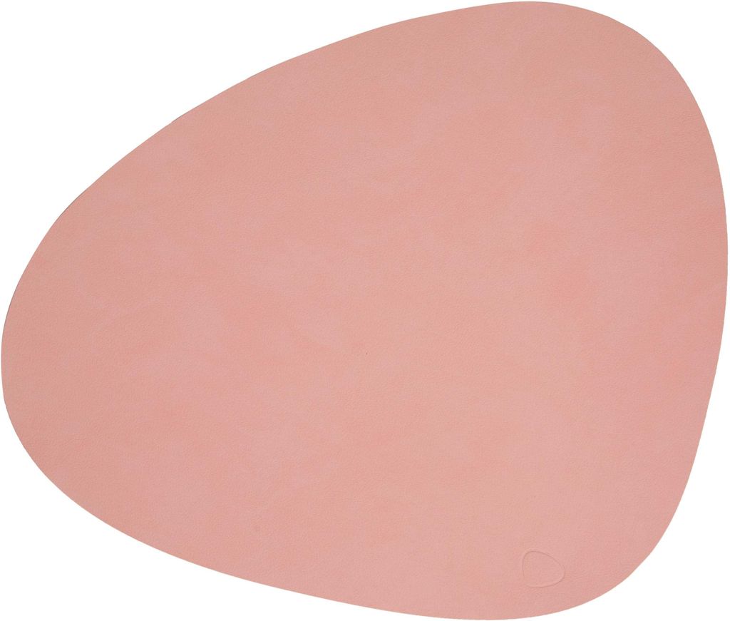 LINDDNA: Platzset TABLEMAT rosé Nierenform (1 Stück)