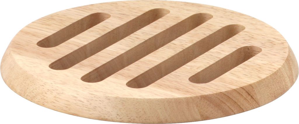 CONTINENTA Untersetzer, Gummibaum Ø20x1,5 cm 3137 4017167313702 Vorteilset – 6 Stück – inkl. 4 Edelstahl-Trinkhalme