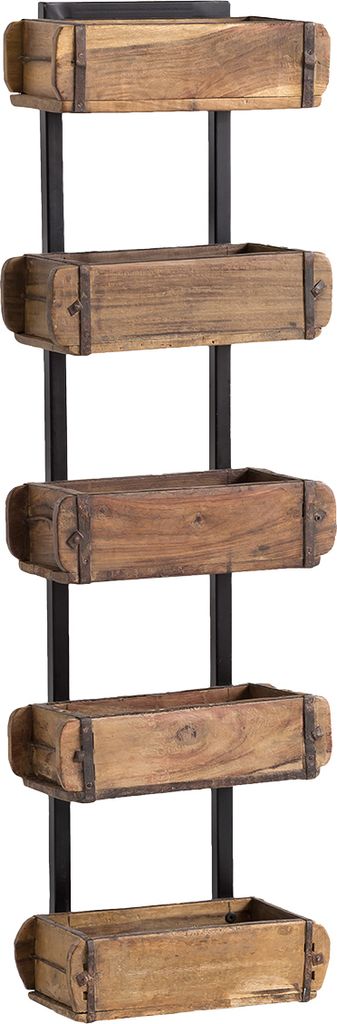 Wandregal Ziegelform 5er Produktbild 