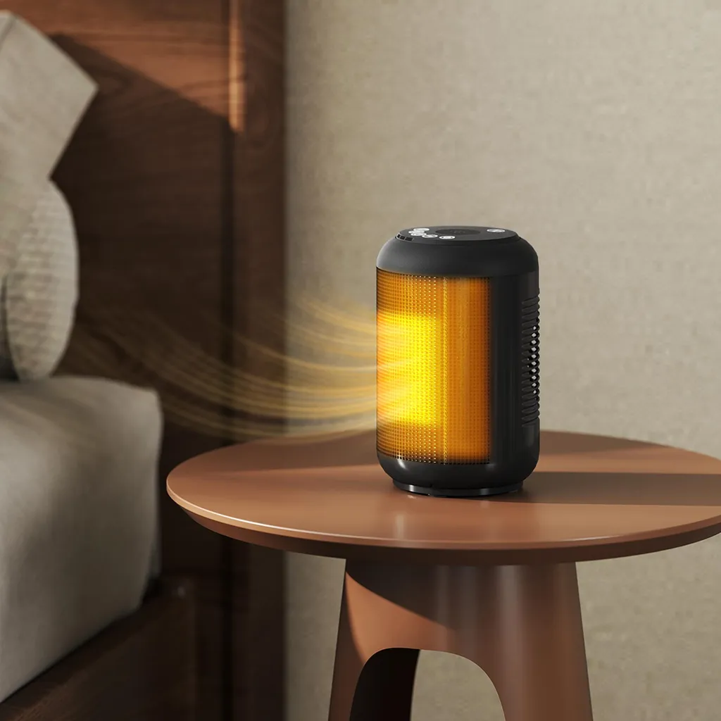 Chauffage d'Appoint Céramique avec Thermostat - Radiateur Compact 1500W - 3
