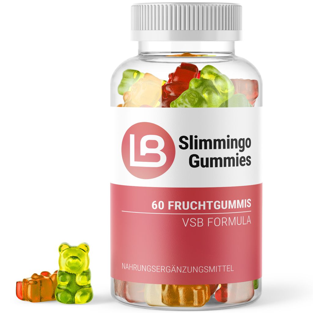 Oursons gélifiés Slimmingo - Gommes aux fruits à l'arôme Image du produit 