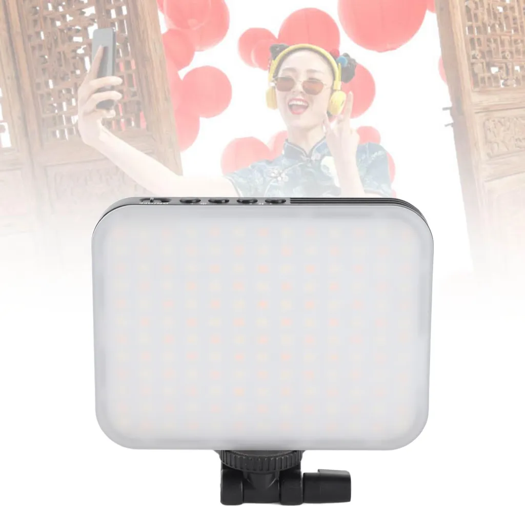 Lampe Vidéo LED Rechargeable pour Smartphone et Vidéoconférence Pro - 4