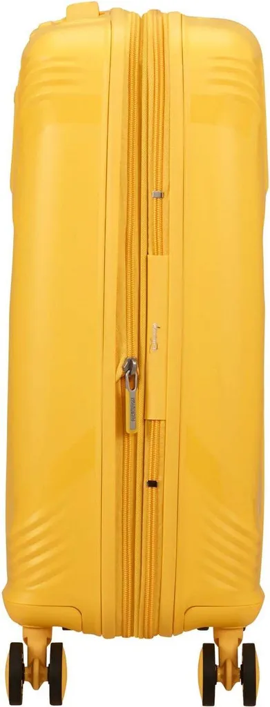 Valise cabine extensible Mickey Magic 55 cm - Trolley rigide jaune