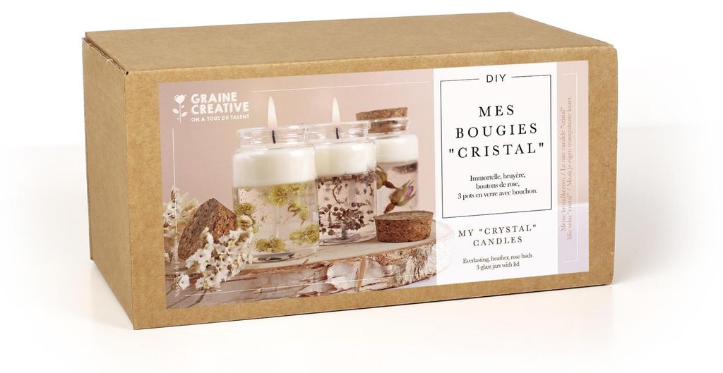 Graine Creative DIY Kerzenherstellungsset - Kristallkerzen Produktbild 
