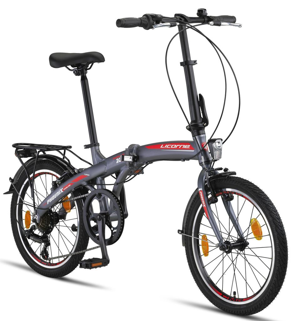 Licorne Bike Phoenix 2D, bicicletta pieghevole in alluminio Immagine del prodotto 