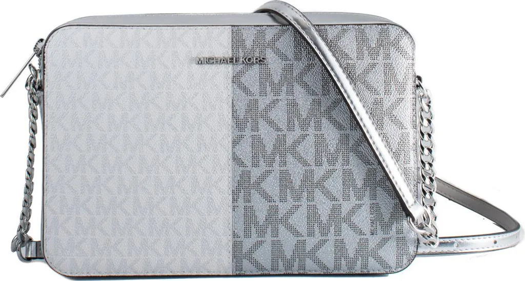 MK 35F5STTC9Y-SILVER Borsa Tracolla Grigio Argento | Offerta - 1