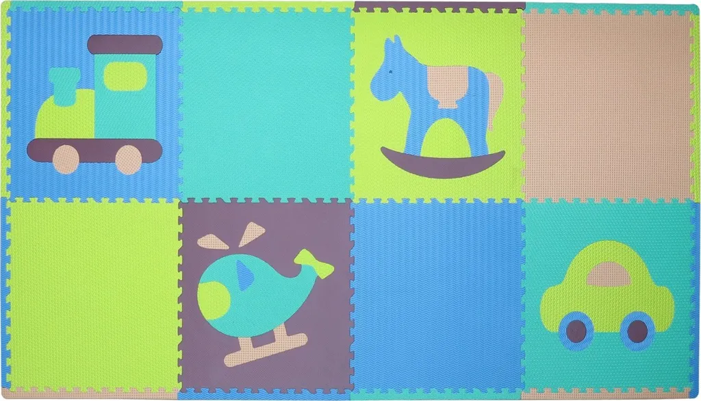 Protégez bébé des chutes au sol avec le tapis puzzle Baby Great 60x60 cm