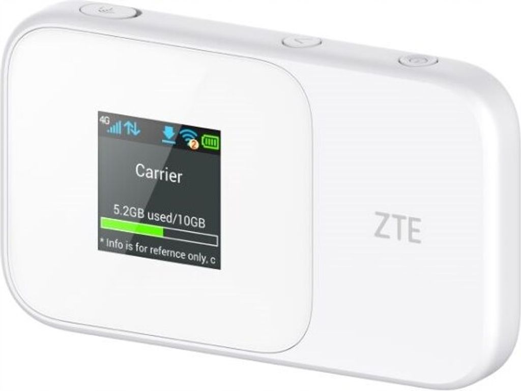 ZTE MF986D LTE router kat. 12 600 Mbps Wi-Fi 5 AC1200 bílý Obrázek produktu 