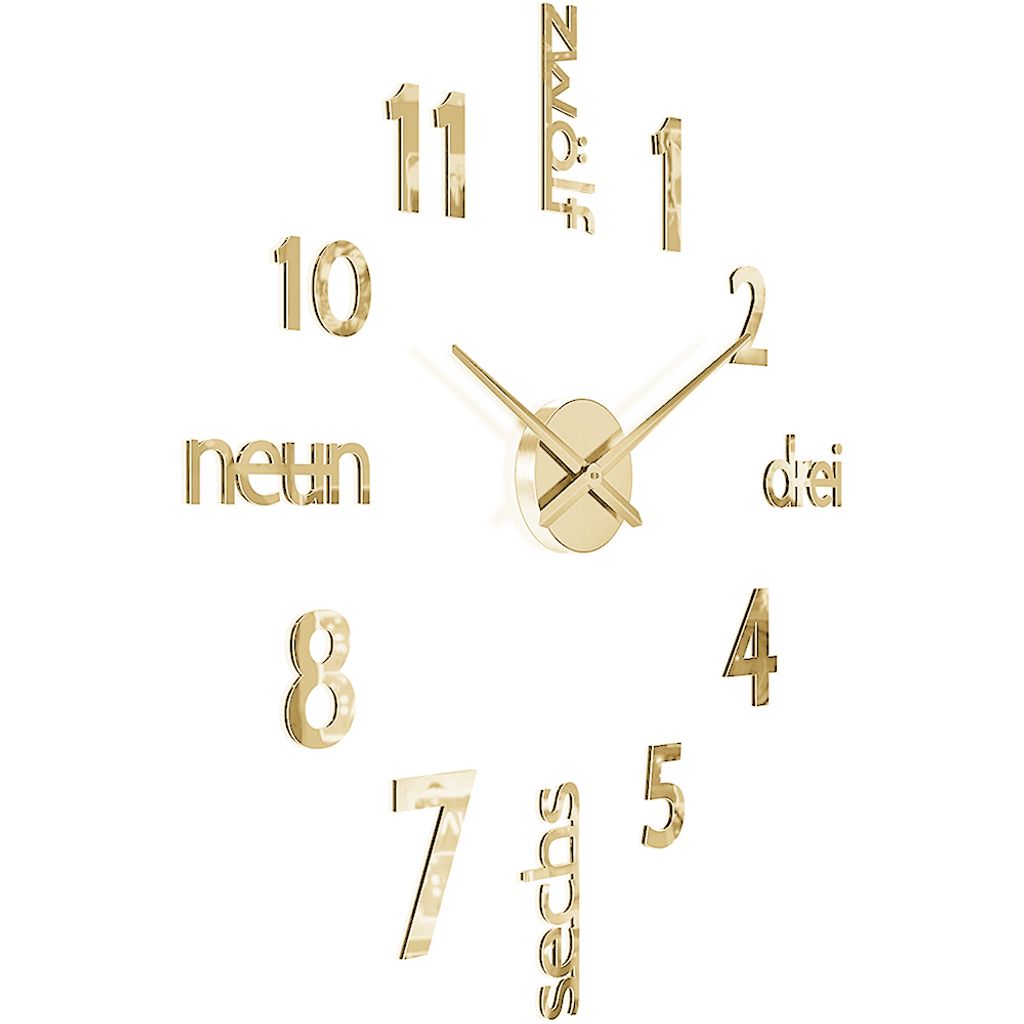 Wanduhr Zifferblatt DIY PVC Zifferblatt Ersatz Ziff Produktbild-Vorschau 10