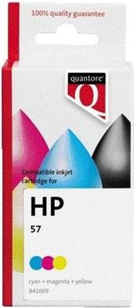 Quantore - Tintenpatronen-Alternative für C6657A 57 Farben | 35 Stück