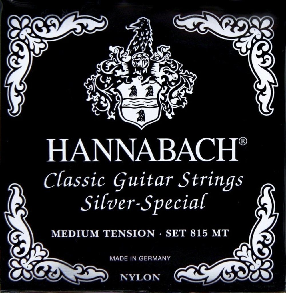 Hannabach 815MT silver special - medium (schwarz)
