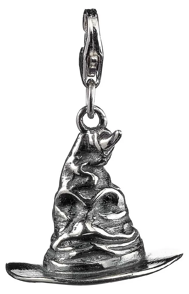 Charm Harry Potter Choixpeau Argent : Le Cadeau Idéal pour Fans de Saga