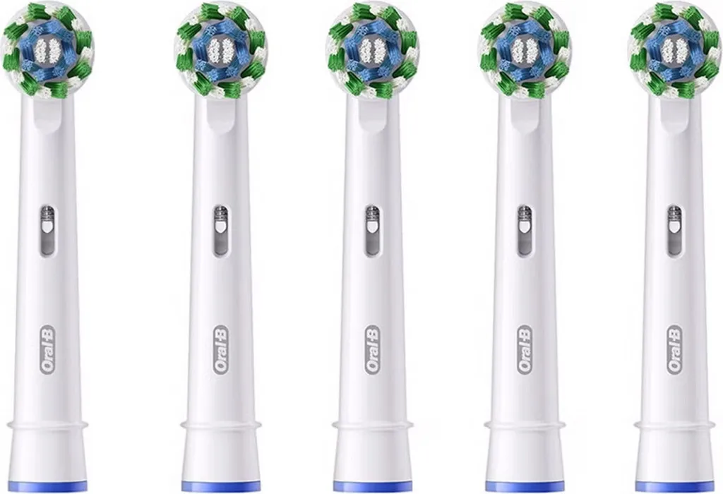 Braun Oral-B Pro CrossAction EB50 Lot de 4+1 Brossettes Blanches
