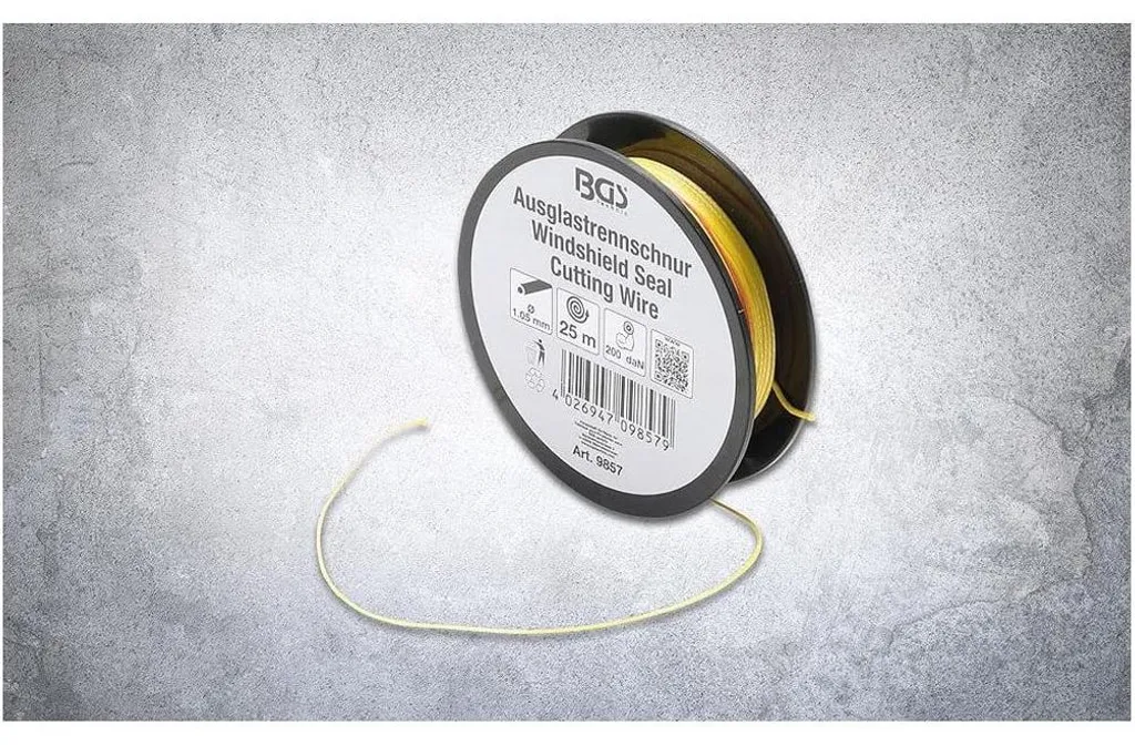 Fil de dépose vitrage automobile 25 m - Solution pour carrossier
