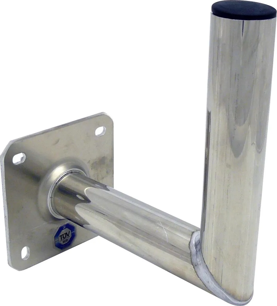 Support Mural Antenne pour Fixer une Parabole sur Façade de Maison Alu