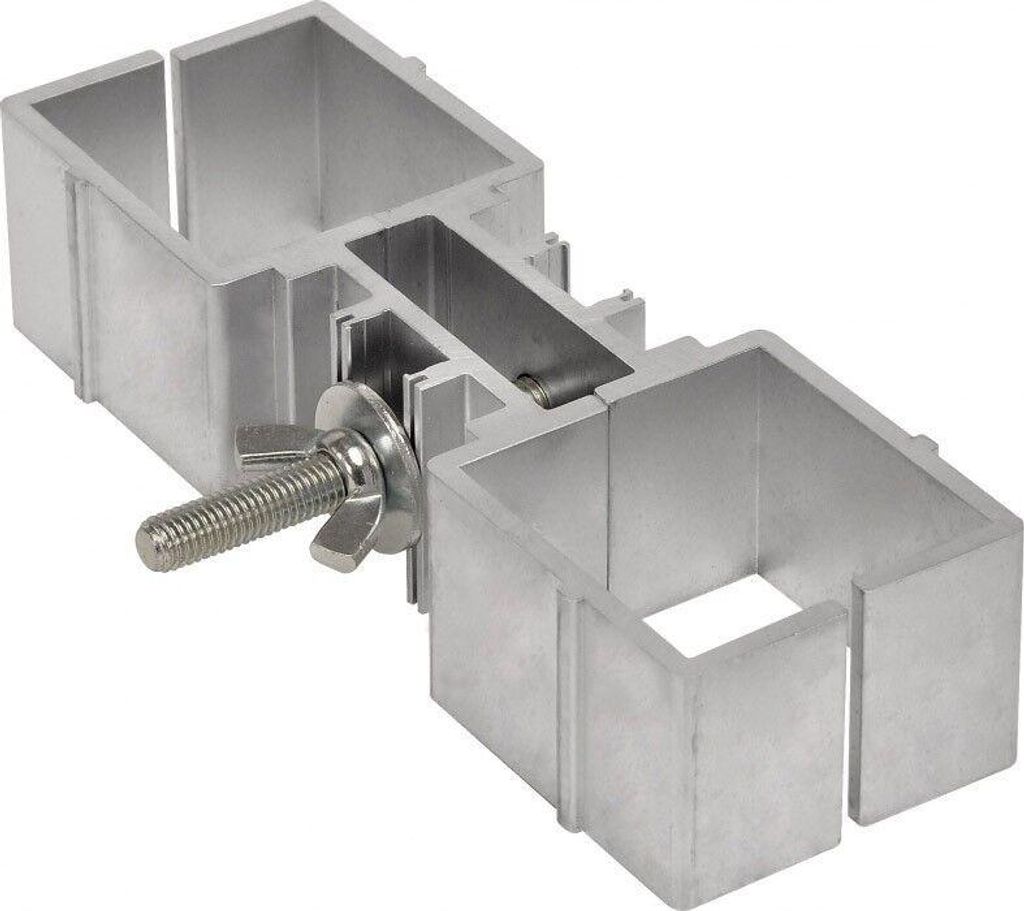 Bullstage Fußverbinder einfach für 60 mm vierkant Fuß für 2 Produktbild 