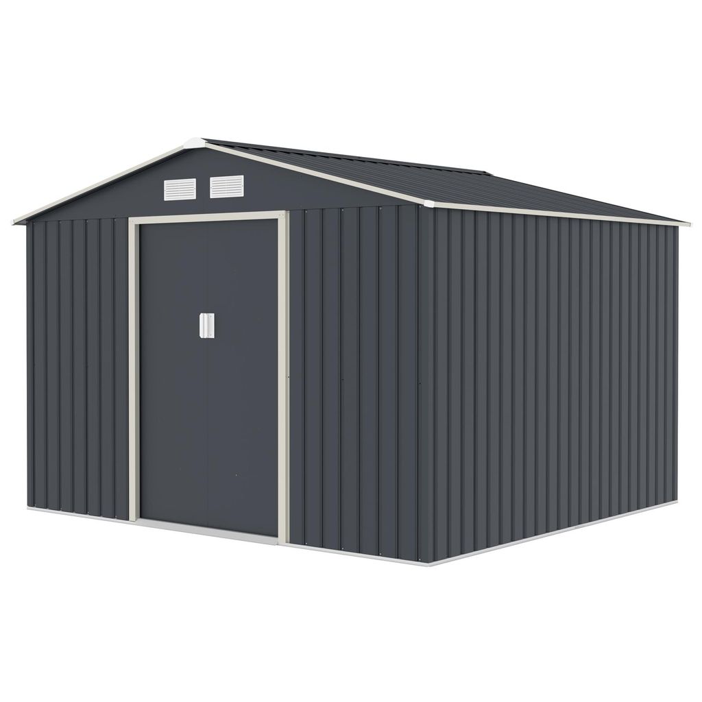 HATTORO S250 Metall Gerätehaus Geräteschuppen mit Produktbild 