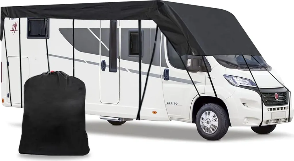 Housse de protection pour camping-car et caravane - Toile 210D 8,5m