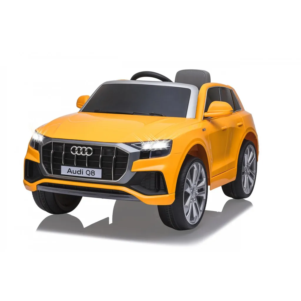 Audi Q8 Jaune 12V pour Enfant : Voiture Électrique avec Télécommande RC