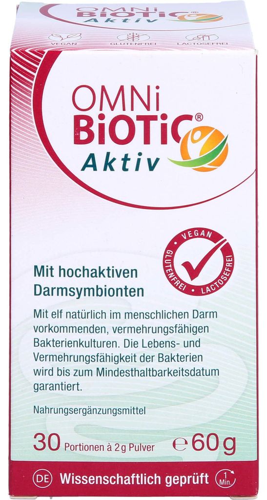 OMNi-BiOTiC Aktiv Pulver, 60 g Pulver Produktbild 