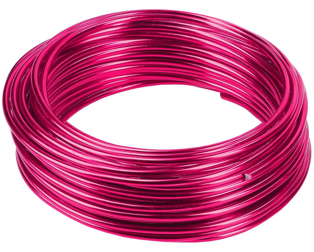 10 Meter Basteldraht 3mm, Schmuckdraht Aludraht Dekodraht Produktbild 