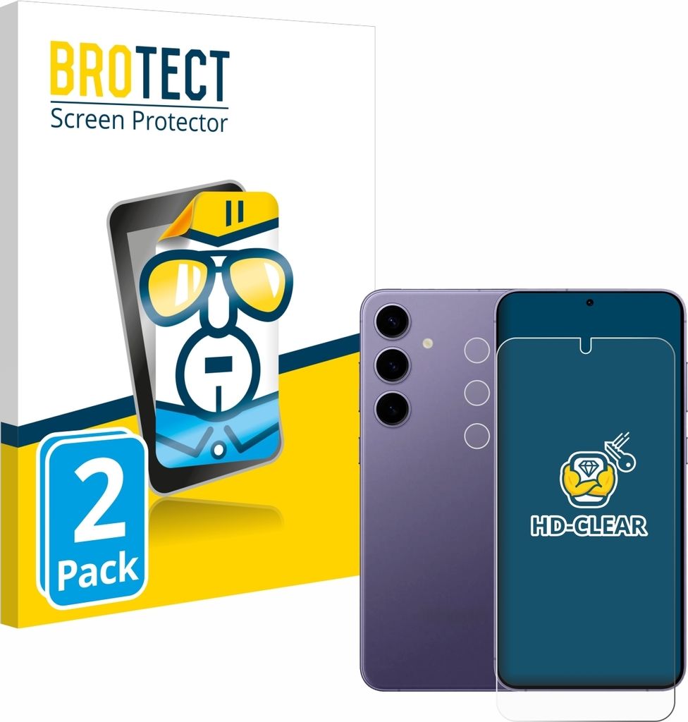 2x Für Samsung Galaxy S24 Plus (Display+Kamera) Schutzfolie Produktbild 