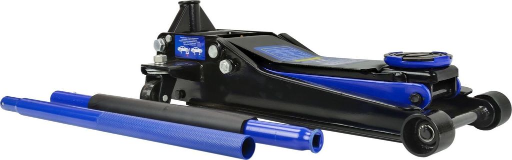 GEKO Pojízdný hydraulický zvedák 3 t, nízkoprofilový 75–500 Obrázek produktu 