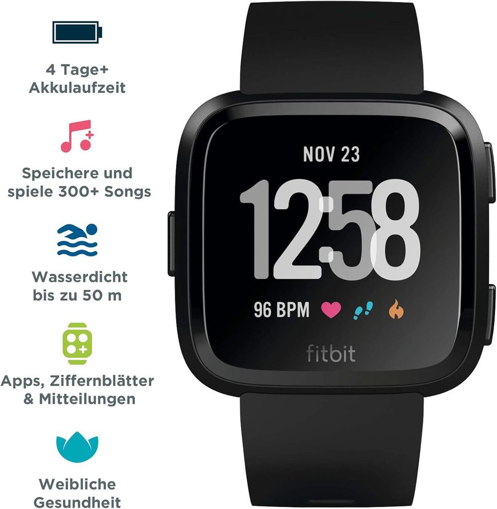 Fitbit Versa Smartwatch Fitnesstracker Limited Edition in Produktbild 