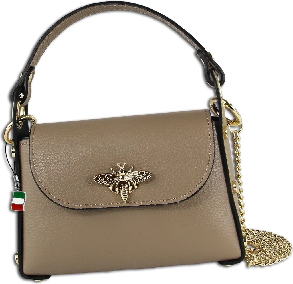 Sac taupe beige Florence en cuir OTF817C : l'élégance intemporelle