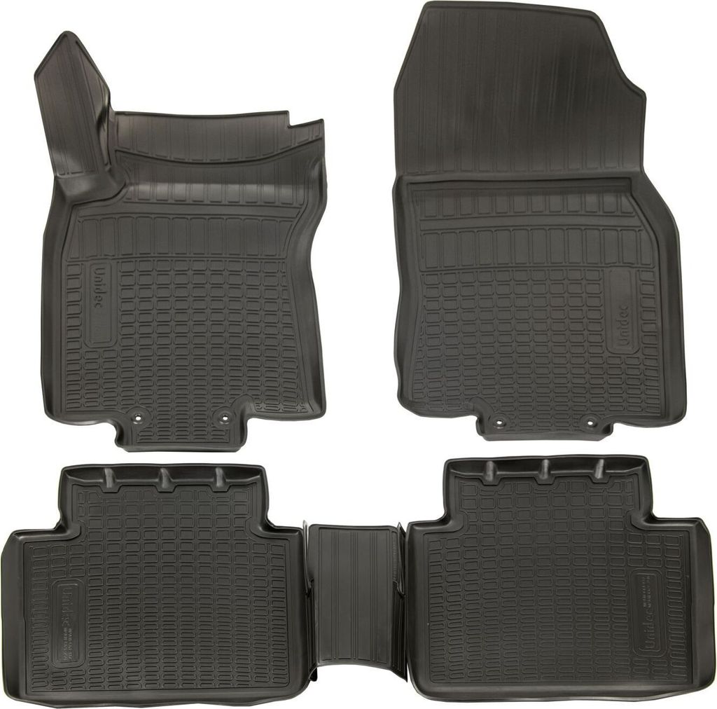 NORM LINERS | 3D Gummimatten Auto Matten Fussmatten Kompatibel mit Nissan X-Trail T32 2014-2021 4tlg, Individuelle Passform mit Hohem Rand cca 4-5c...