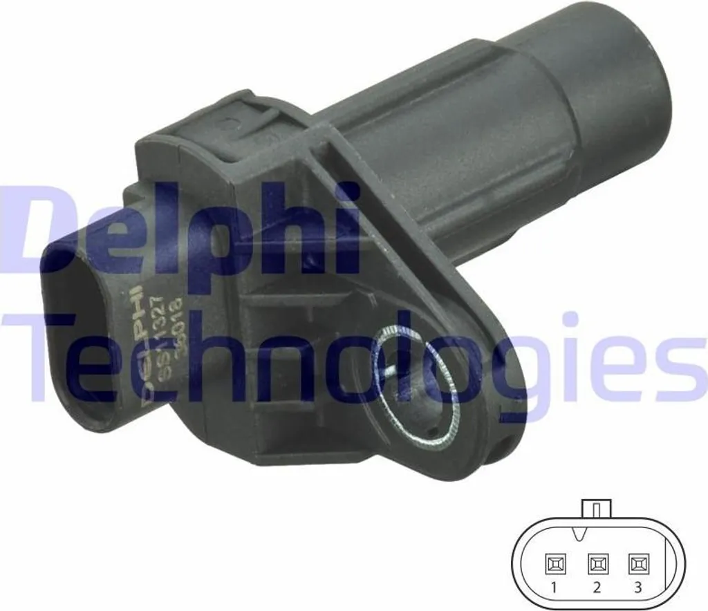 Capteur vilebrequin Delphi SS11327 robuste compatible Lancia Ypsilon