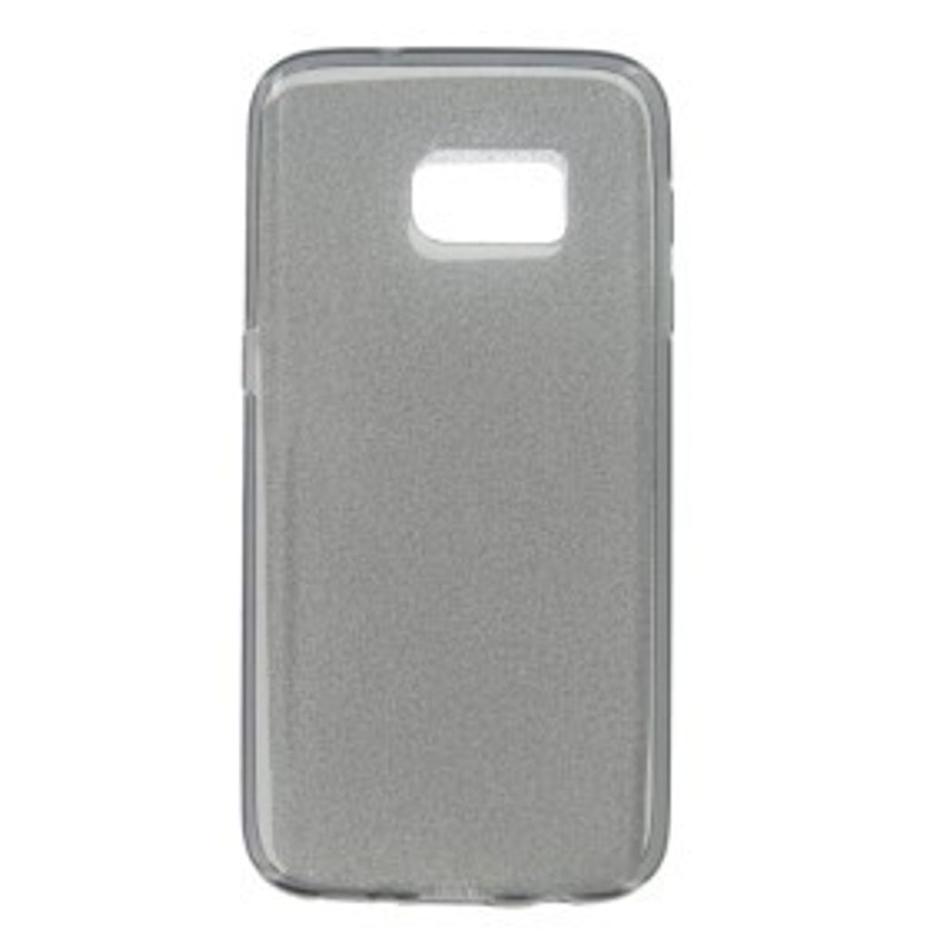 TPU Handyhülle für Samsung Galaxy S7 Schwarz Glitzernde Hülle Schutz Case