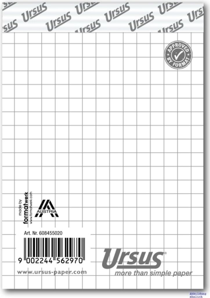 Staufen Notizblock ohne Deckblatt, DIN A7, 48 Blatt, 60g/qm, blanko
