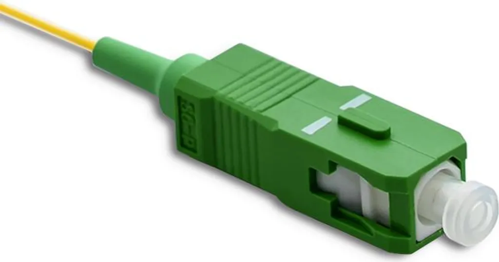 Pigtail Qoltec SC/APC 0.5 Metri | Fibra Monomodale G652D LSZH