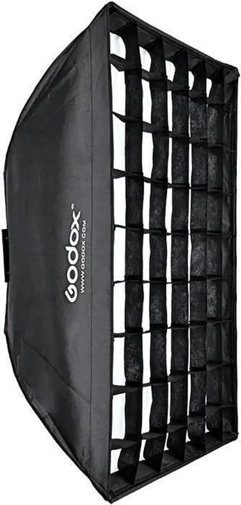 Softbox GODOX 60x90cm avec Grille Nid d'Abeille et Double Diffuseur