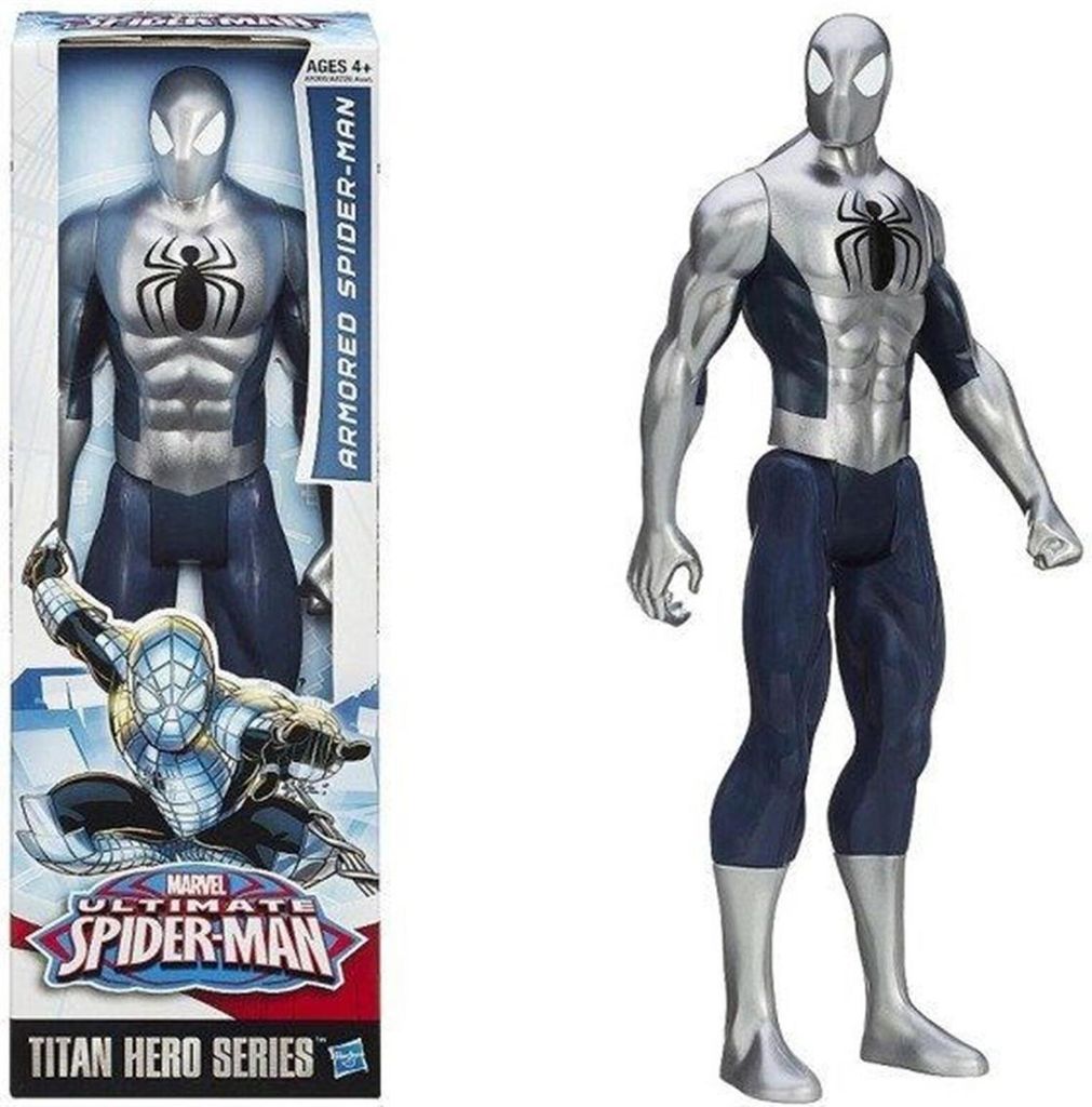 Marvel Ultimate Spider-Man Titan Hero Series Figure blindée Image du produit 
