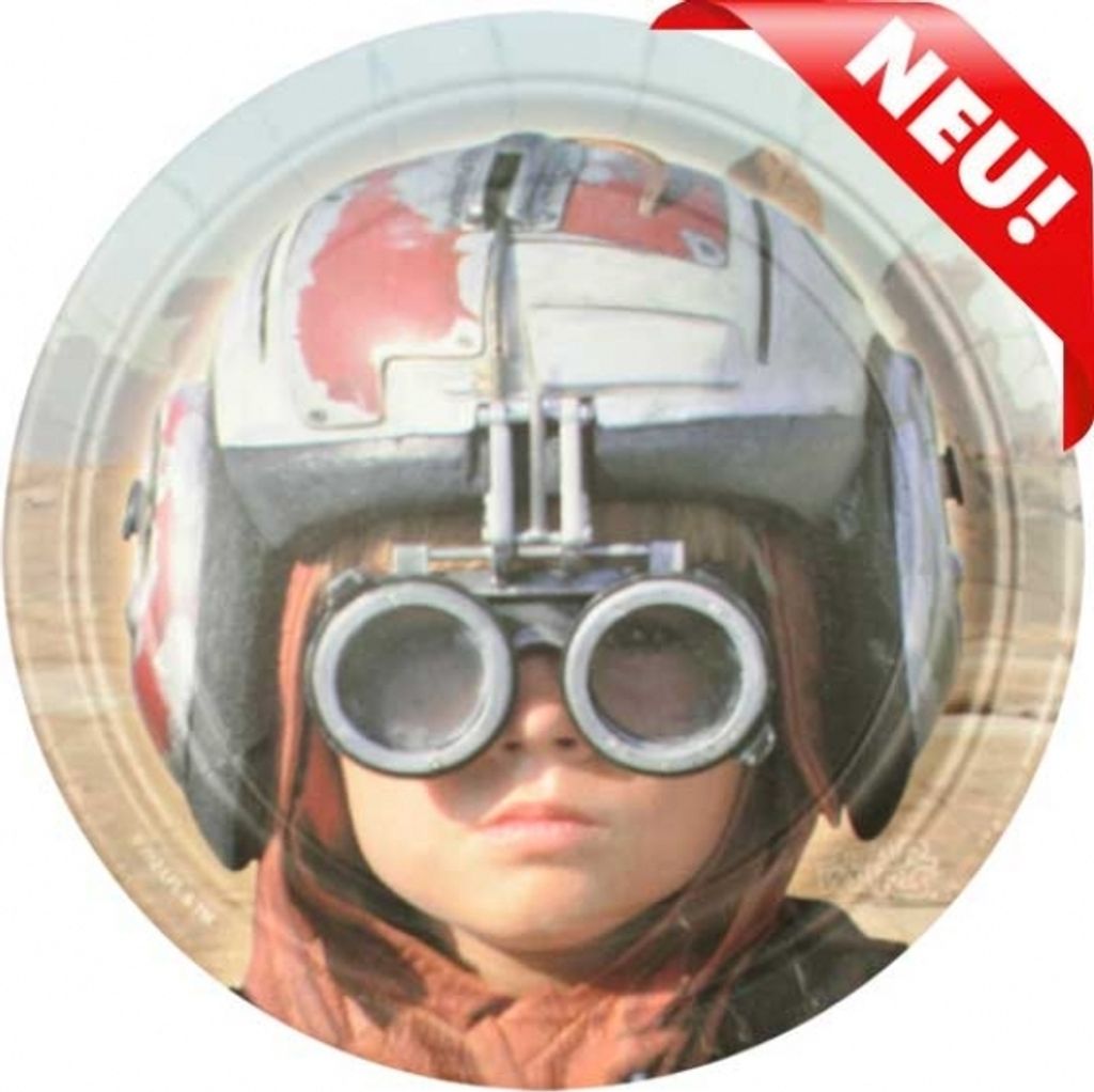 Star Wars Kuchenteller, 8 Partyteller