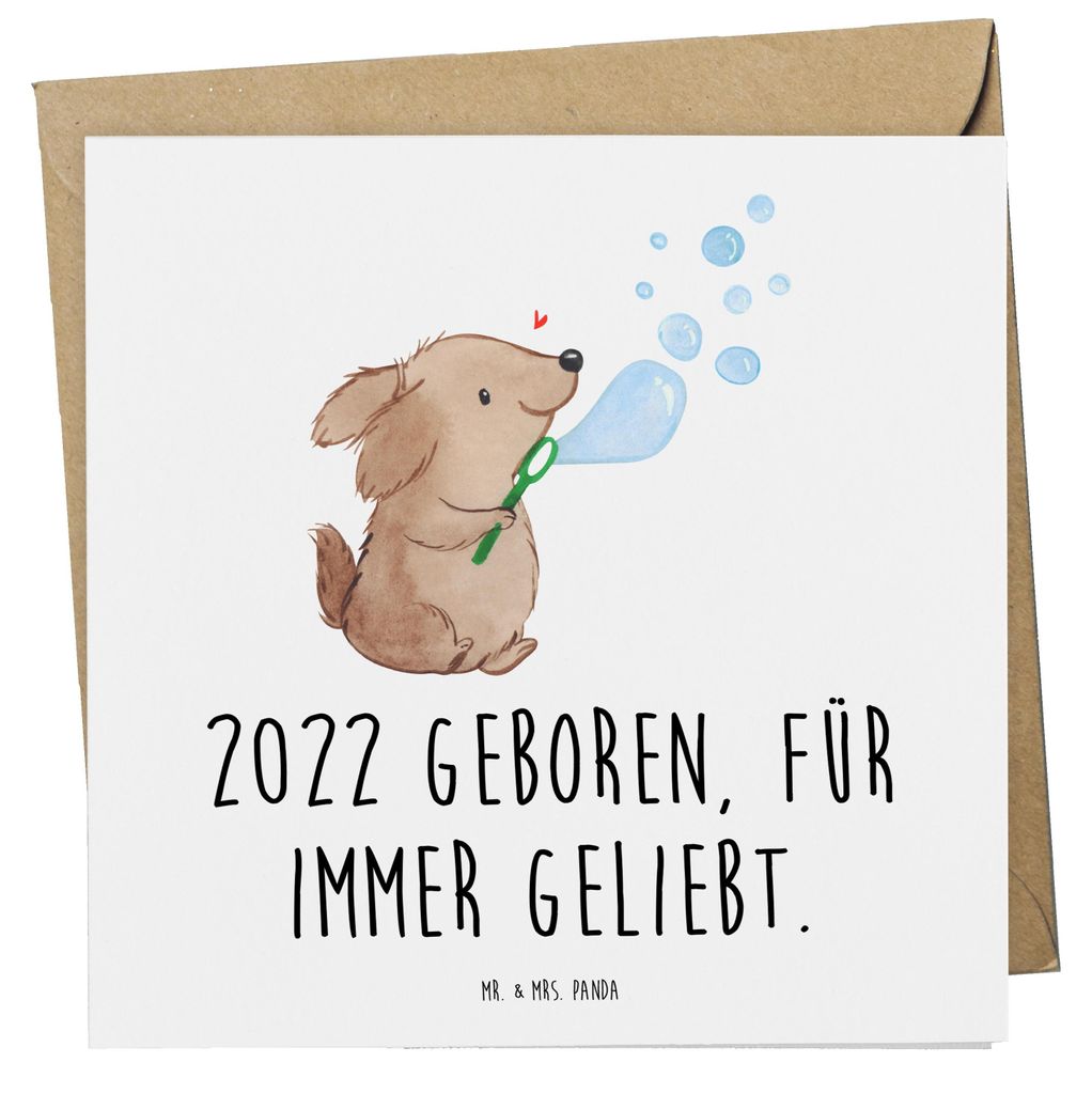 Mr. & Mrs. Panda Glückwunschkarte 2022 Geburtstag Lieblingskind - Weiß - Geschenk, Grußkarte, faltkarte, Klappkarte, Alter, Geburt, doppelkarte,...