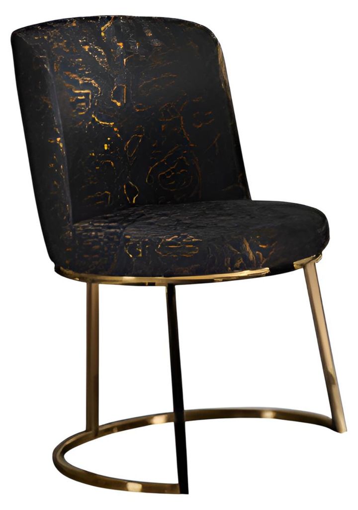 Modernes Esszimmer Set mit Esstisch 4 Stühlen Sideboard Spiegel