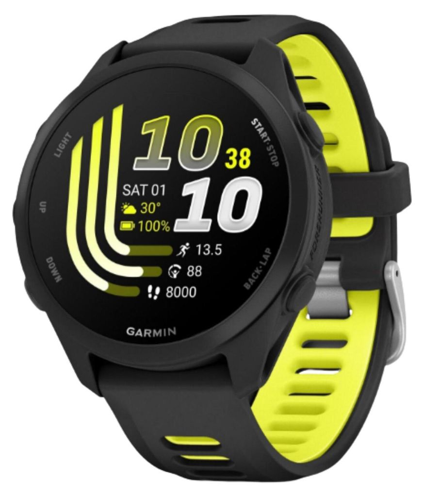 Garmin Forerunner 170 Music smartwatch, zwart Productafbeelding 