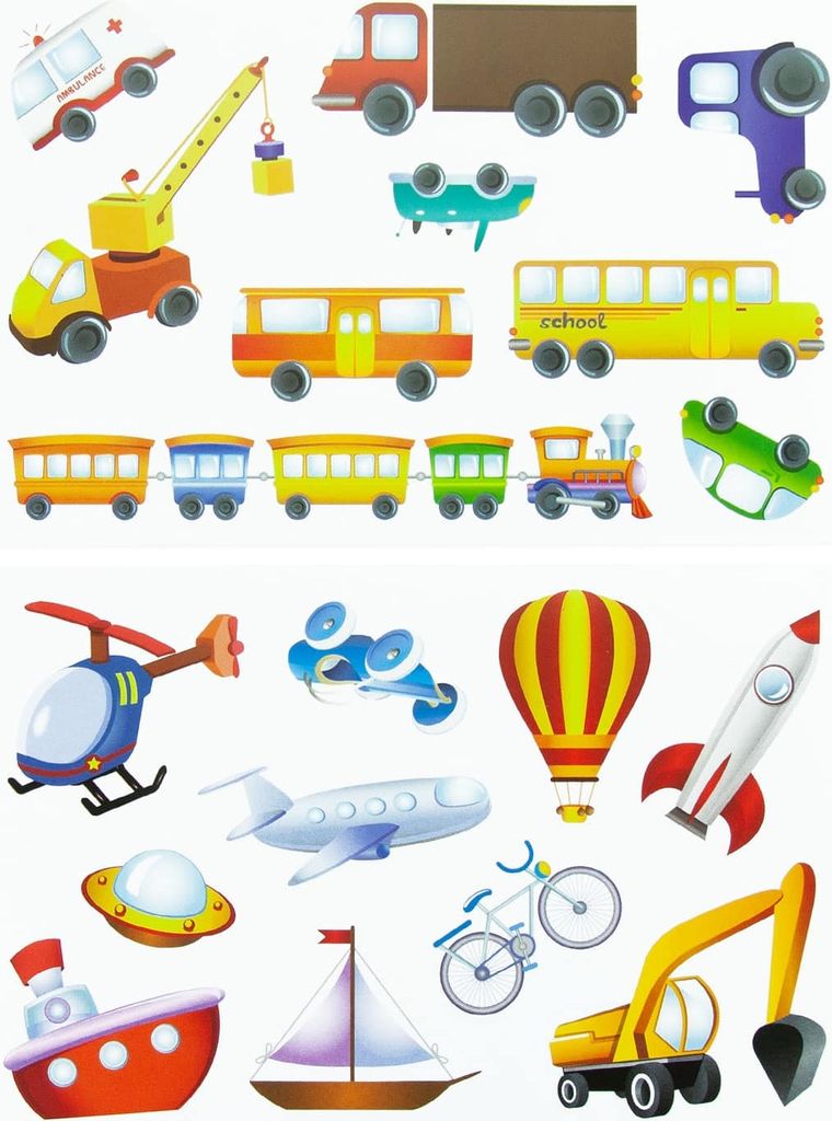 Oblique Unique 19 Fahrzeug Sticker Kinder Geburtstag Produktbild
