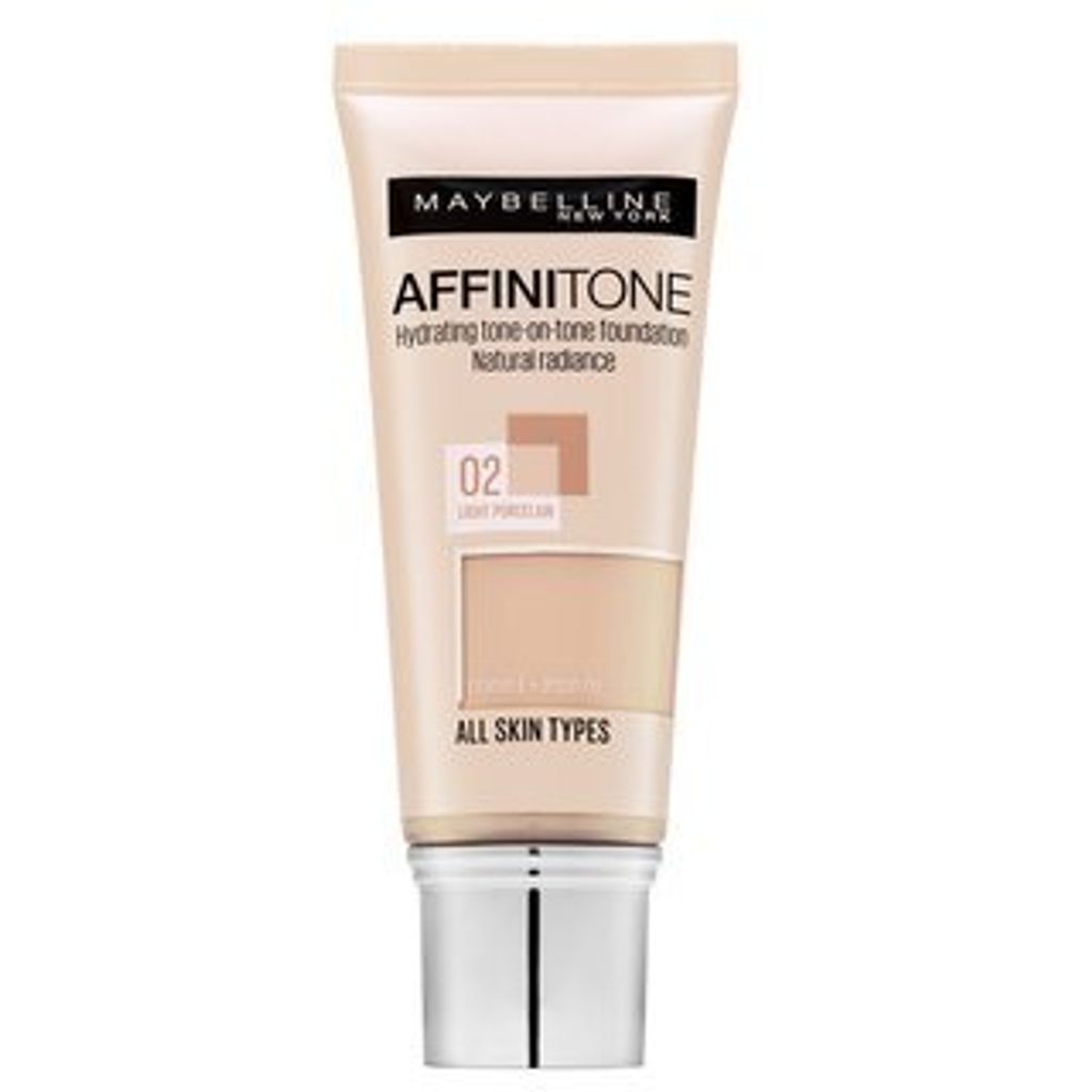 Maybelline Affinitone 02 Light Porcelain maquillage liquide Image du produit 