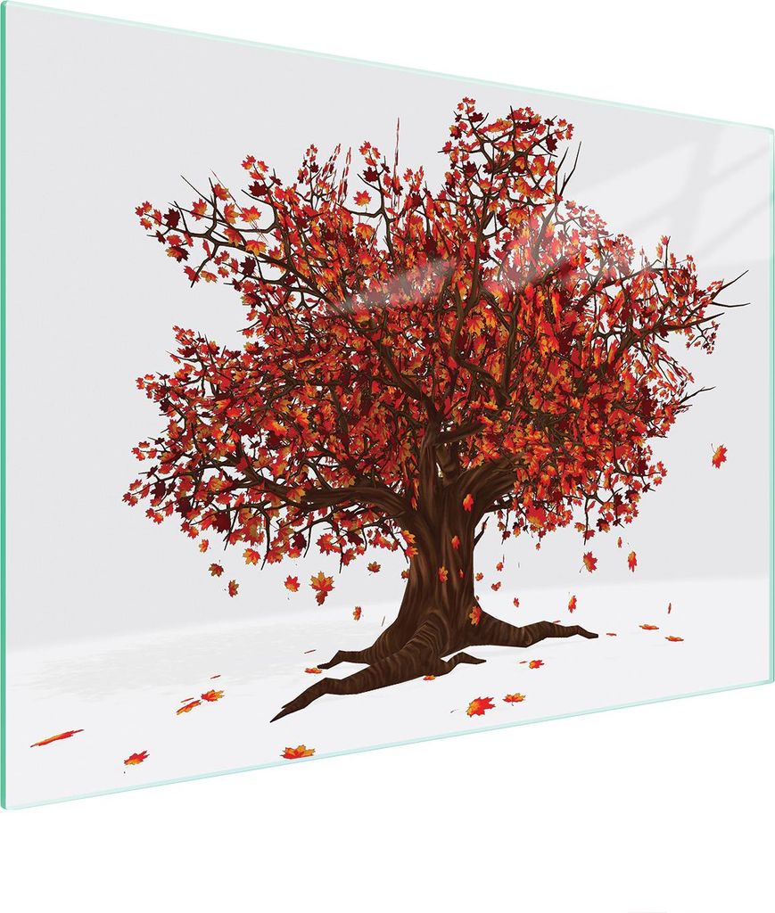 Glasschneidebrett 40x30 Baum