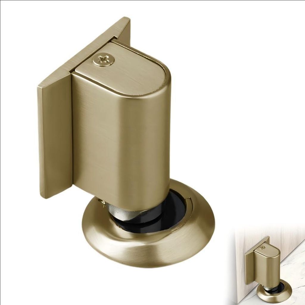 Magnetischer, selbstklebender Türstopper – Magnetischer Türstopper, magnetischer Bodenstopper für Klebeband und Schrauben, Türpuffer, Wandsch...