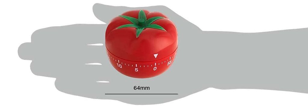 TFA-Dostmann Tomato, Mechanischer Küchentimer, Rot, 60 min, Produktbild 
